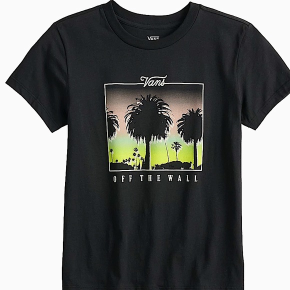 Juniors' Vans® Palm Views Crewneck Tee - Picture 3 of 5